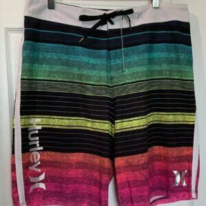 Hurley Surf Trunks Board Shorts Swim Trunks 34